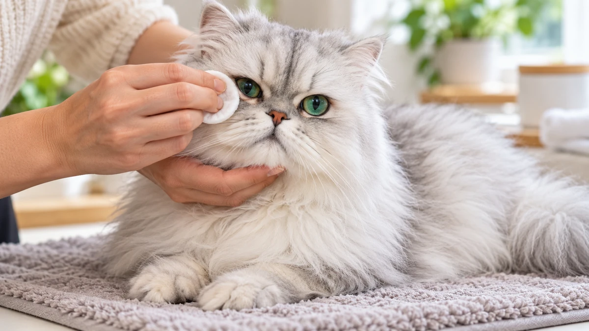Chinchilla Kedi kedi — bakım ve tımar